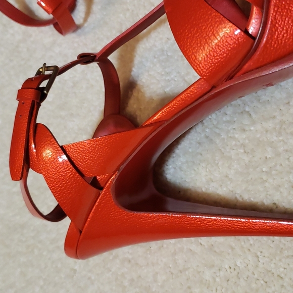YSL SIZE 41 color orange 100% AUTHENTIC - Picture 11 of 11